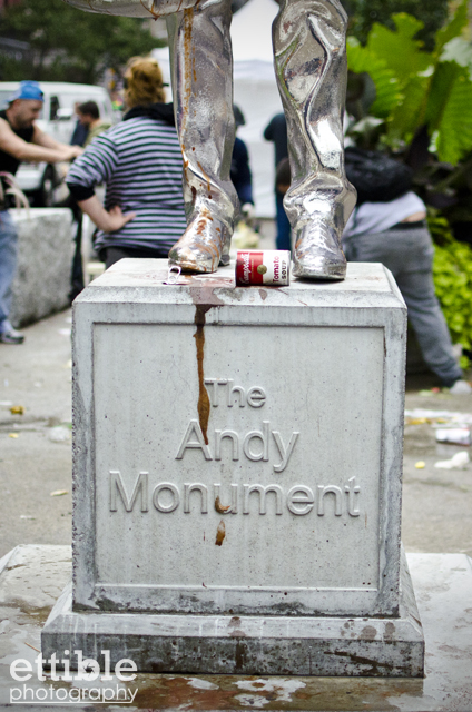 Andy Warhol Monument NYC